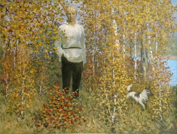 Сергей Есенин в живописи