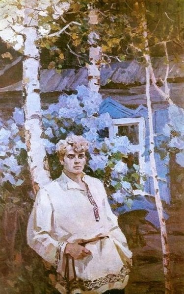 Сергей Есенин картина