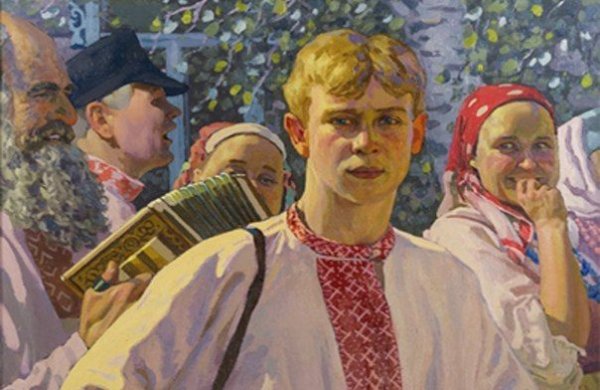 Русь Есенина в живописи