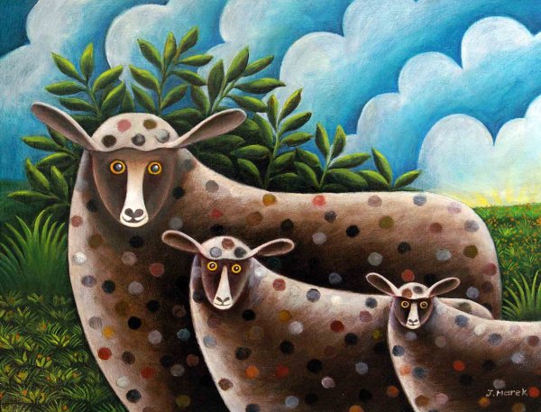 Картины примитивизм наивное искусство