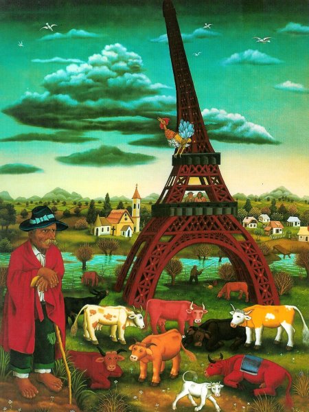 Художник примитивист Губарев