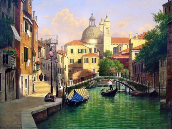 Художник боев Сергей Юрьевич картины Венеции