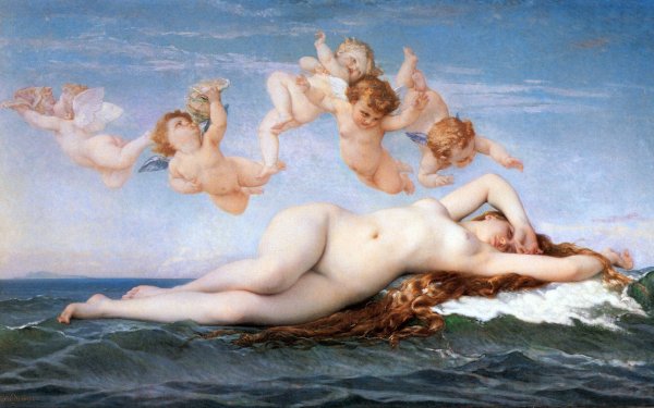 Александр Кабанель рождение Венеры