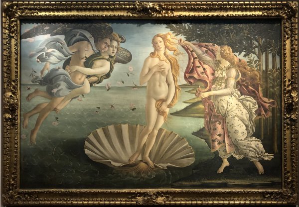 Афродита картина Боттичелли