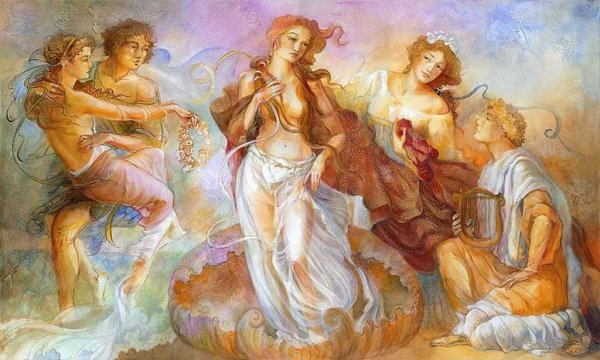 Афродита богиня древней Греции