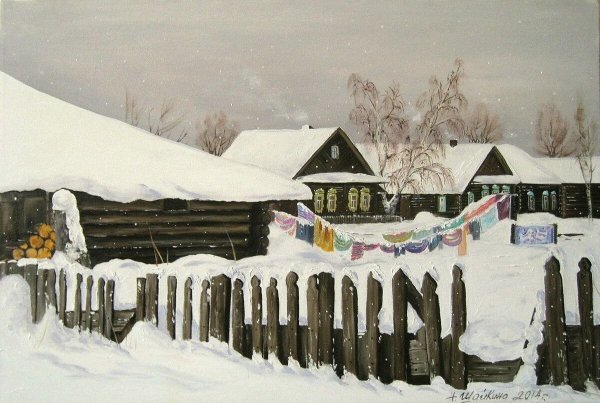 Зимние пейзажи Константина Головина