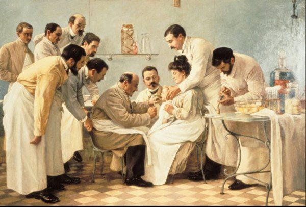 Медицина в живописи художников