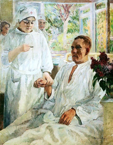 Богданов Бельский в больнице