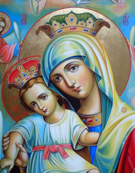 Милующая икона Божией матери