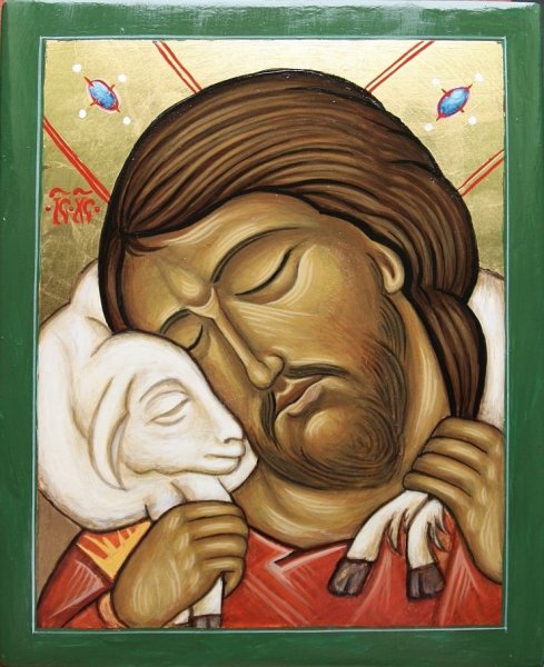 Икона Пастырь добрый Болтинская