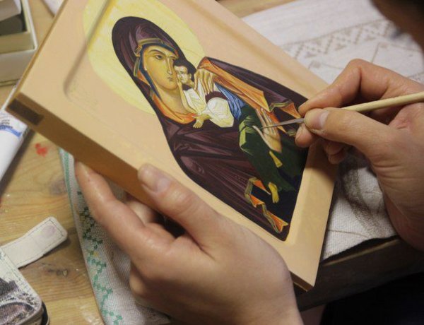 Иконопись процесс