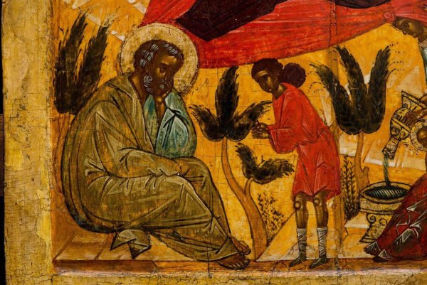 Икона Рождество Иосиф Обручник