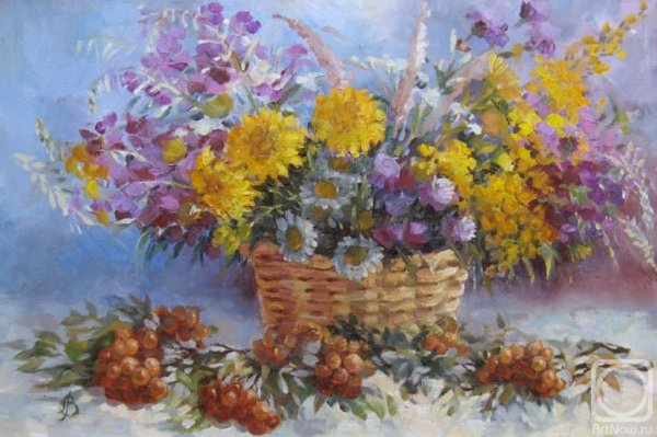 Зинаида Ведешина. Осенний букет