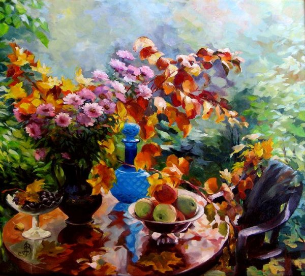 Художник Ведешина одуванчики