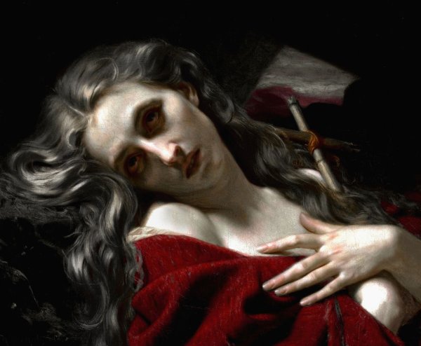 Плачущая Мария Магдалина картина