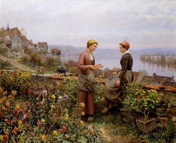 Daniel Ridgway Knight картины