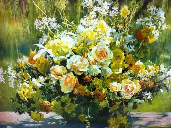 Лариса Псарева и Александр Воронков натюрморты