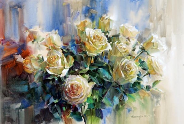 Художник Олег Тимошин акварель