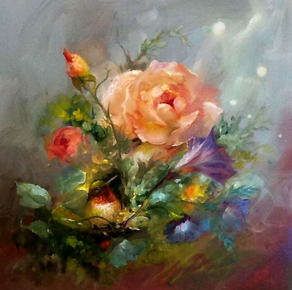 Картины Гарри Дженкинса цветы