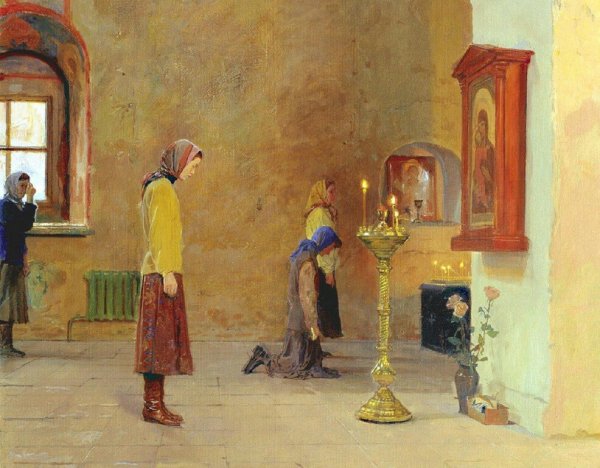 Дмитрий Белюкин картины храм