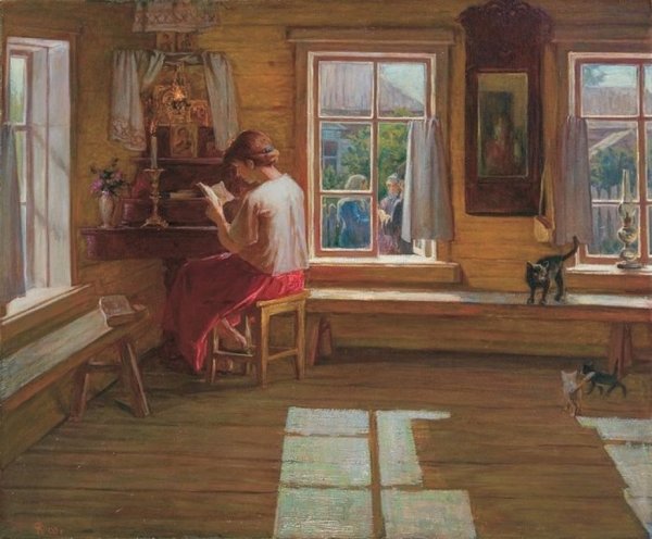 Красный угол живопись