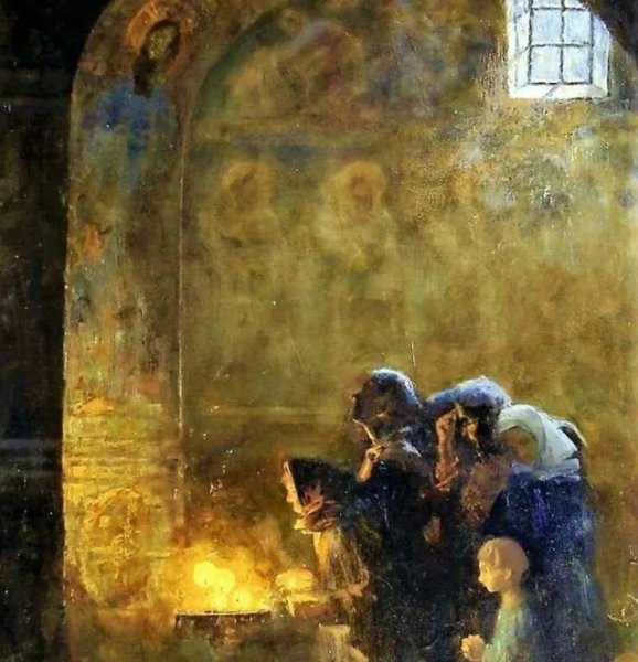 Храм живопись