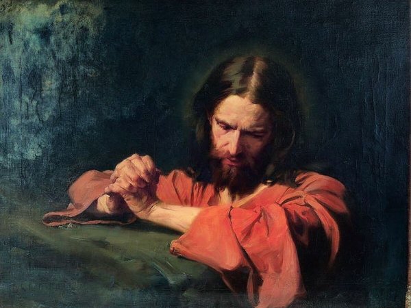 Моление о чаше картина Репина