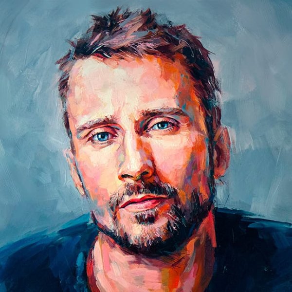 Картину «портрет Олега Ефремова»