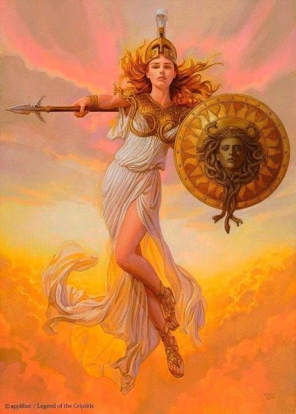 Афина Паллада богиня