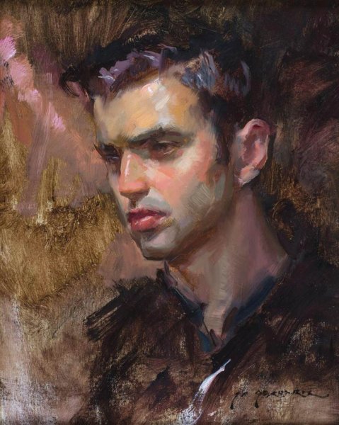 Мужской портрет живопись