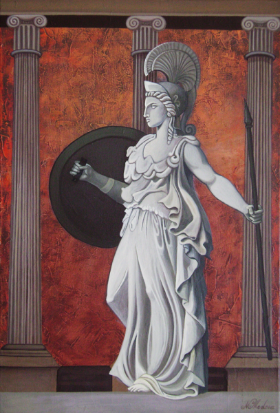 Афина богиня древней Греции