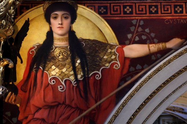 Греческая богиня Афина