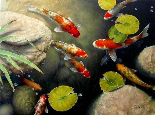 Художник Терри Гилески (Terry Gilecki).