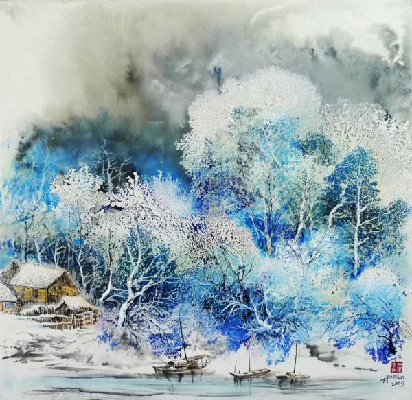 Китайский художник бай Хаоран