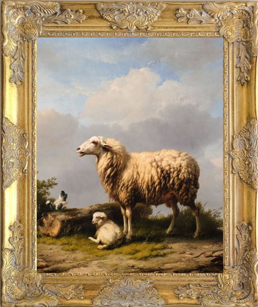 Картина овцы