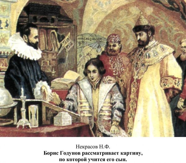 Борис Годунов иллюстрации