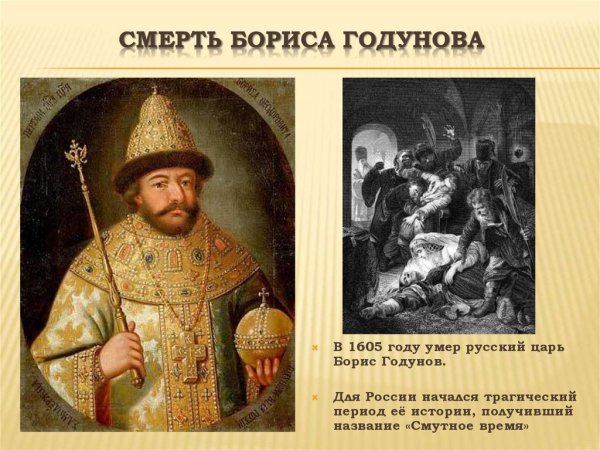 Смерть Бориса Годунова картина