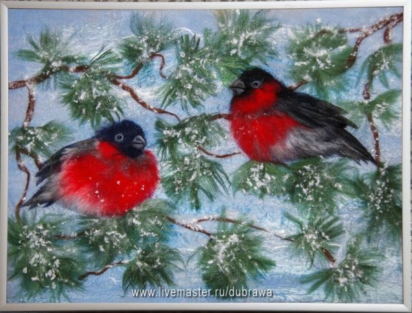 Шерстяная акварель Ольга Пенькова