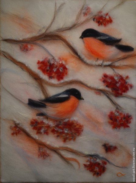 Ниткография Снегири