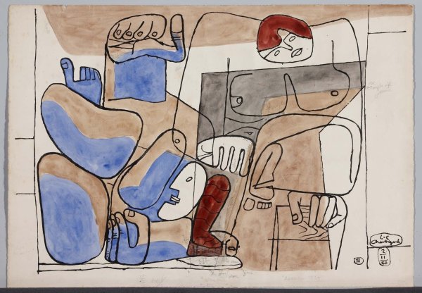 Ле Корбюзье. Натюрморт. 1920