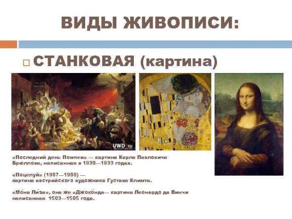 Станковая живопись