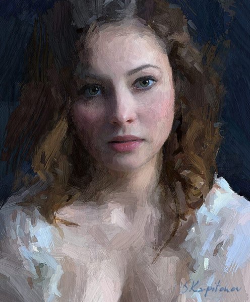 Портрет маслом