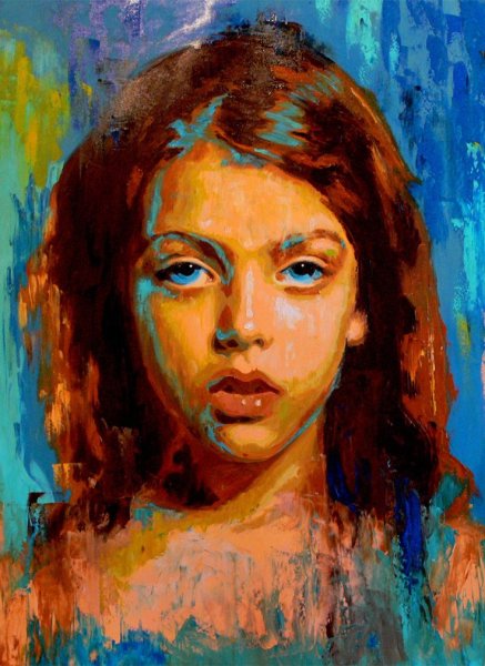 Живописный портрет маслом