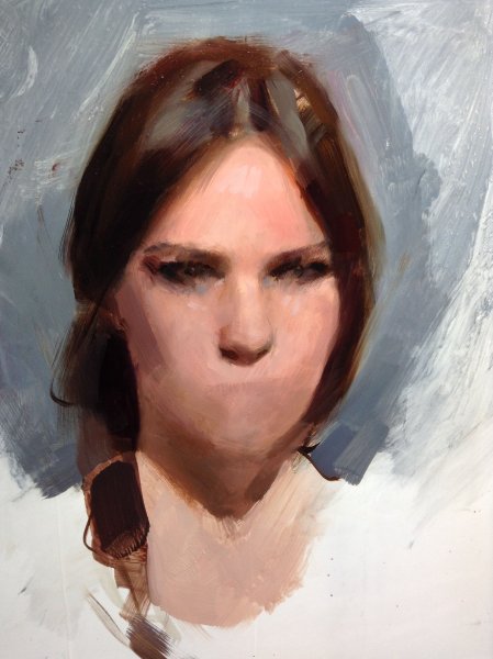 Ночные портреты маслом Casey Baugh