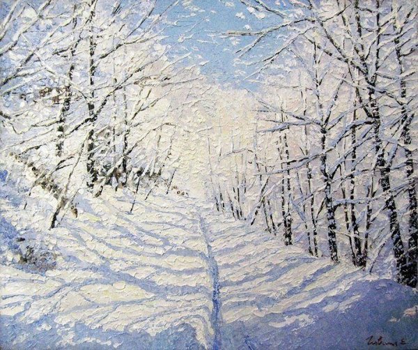 Евгений Гавлин зимние пейзажи