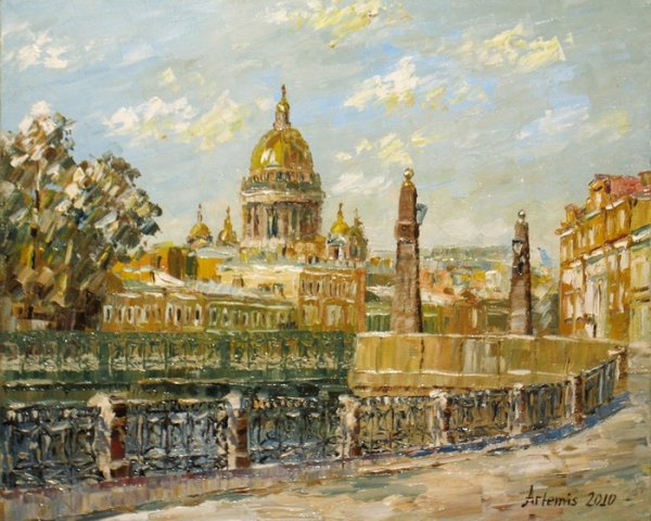 Альберт Николаевич Бенуа поцелуев мост