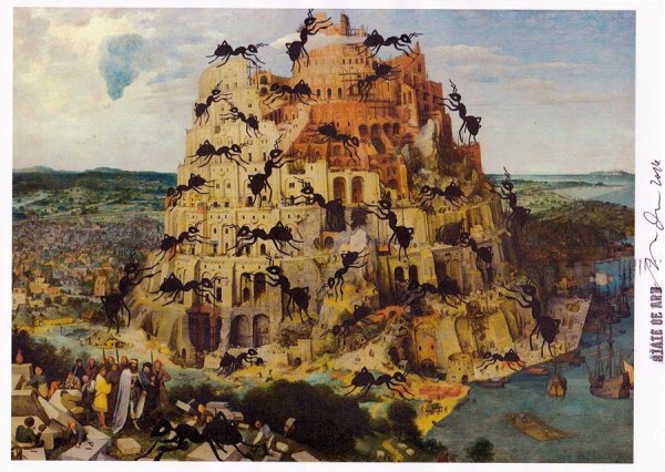 Питер брейгель Вавилонская башня 1563