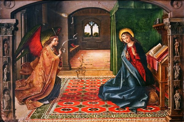 Педро Берругете Благовещение