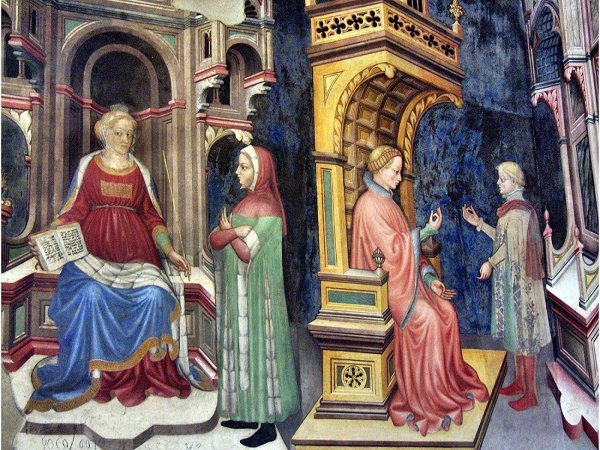 Джентиле да Фабриано коронование Марии