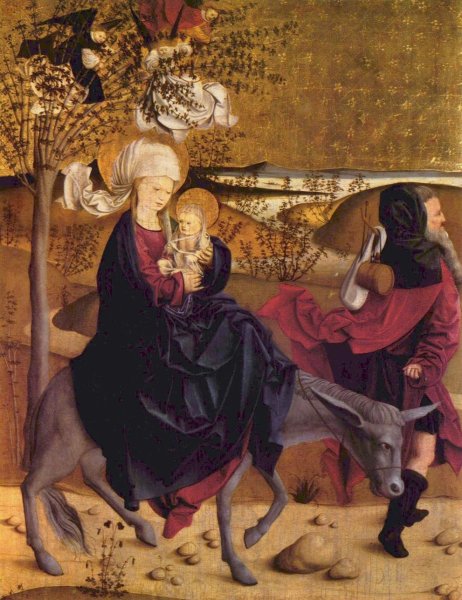 Михаэль Пахер бегство в Египет